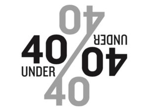 40 Under 40 Logo